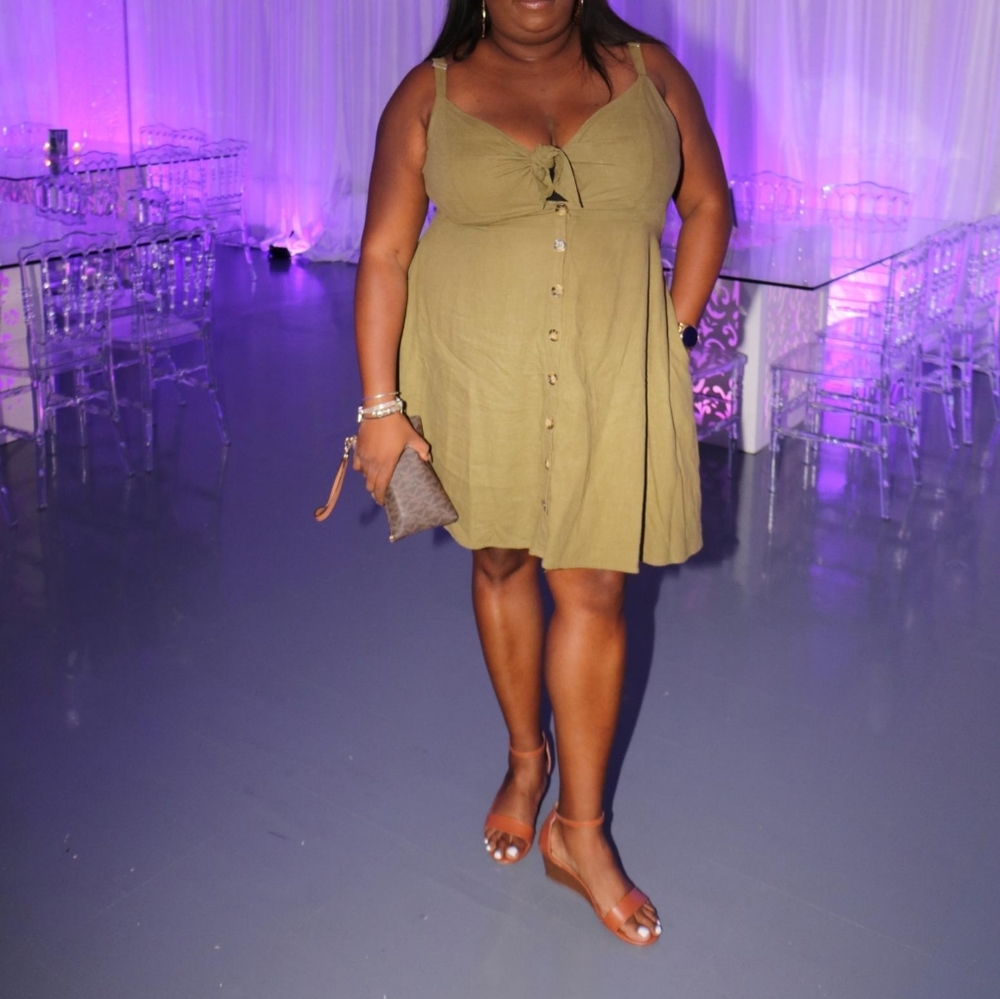 Linen dress